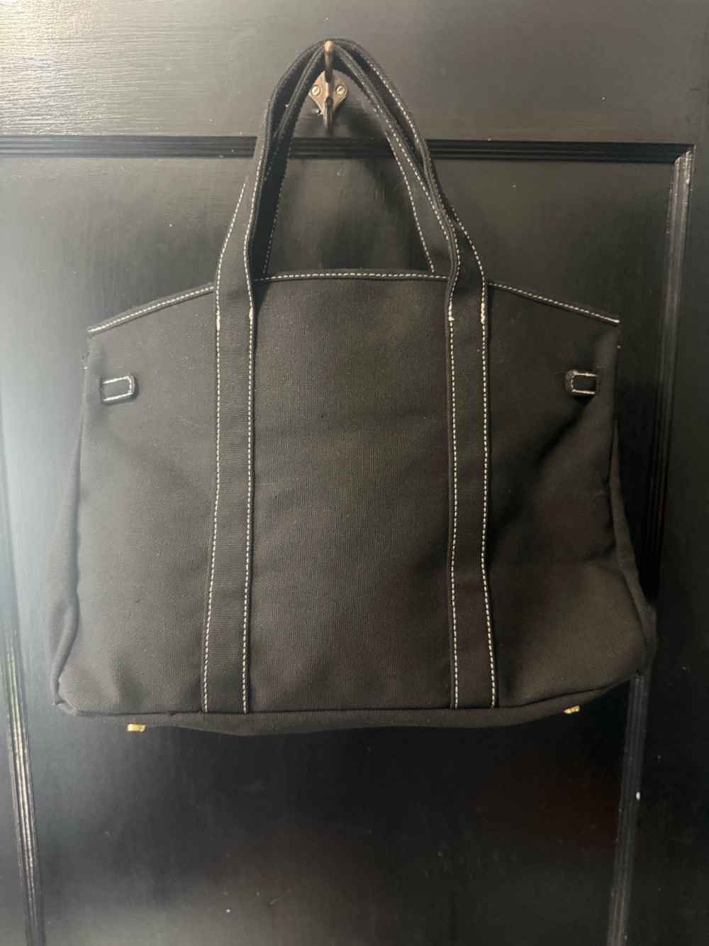 Black Women's Boatkin-style Tote - Picture 3 of 7